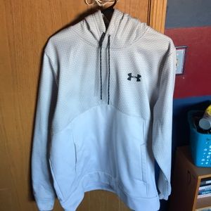 White Under Armour Loose Hoodie